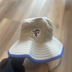 Seton Hall University Under Armour Blue and Gray Bucket Hat